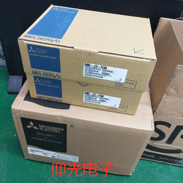 Mitsubishi三菱變頻器操作面板顯示E.OC3故障代碼維修案件