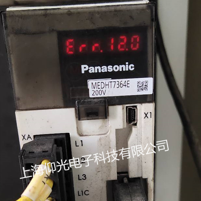 松下伺服驅(qū)動器報Err12.0維修報警講解
