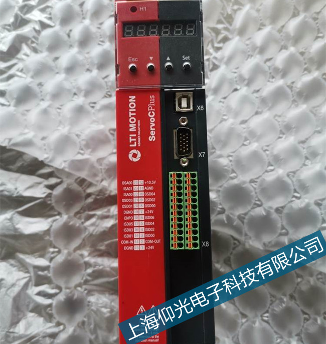 路斯特cde系列伺服驅動器維修實例