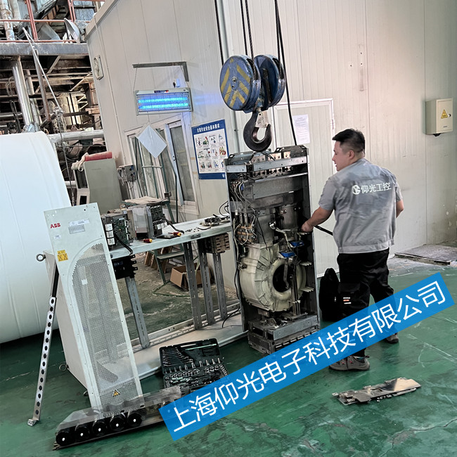 ABB變頻器維修杭州ACS800-17LC-0280-7報警顯示FF43維修