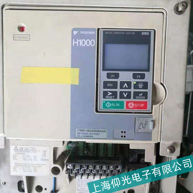 杭州YASKAWA安川PC5系列變頻器開機無顯示故障維修