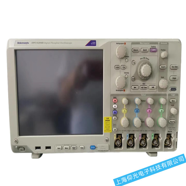 泰克示波器DPO5204B測量軟件無法啟動(dòng)維修