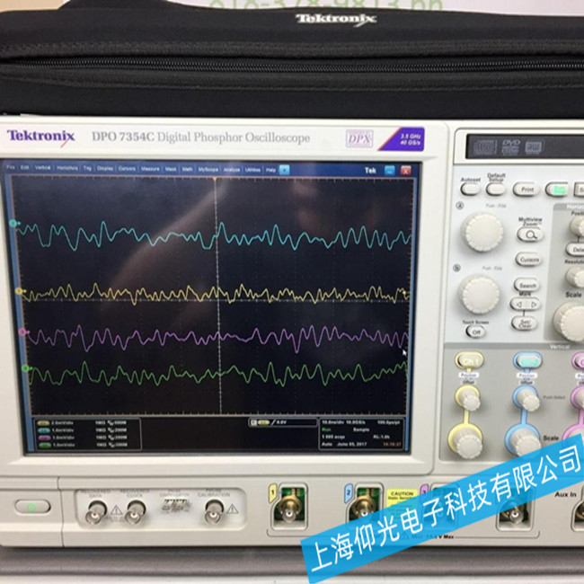 泰克DPO7354C示波器無信號(hào)波形故障檢修方法