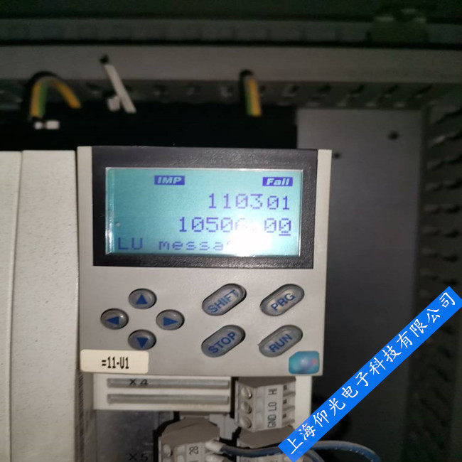 上海倫茨9400系列伺服驅(qū)動器報警F_EF故障維修方法