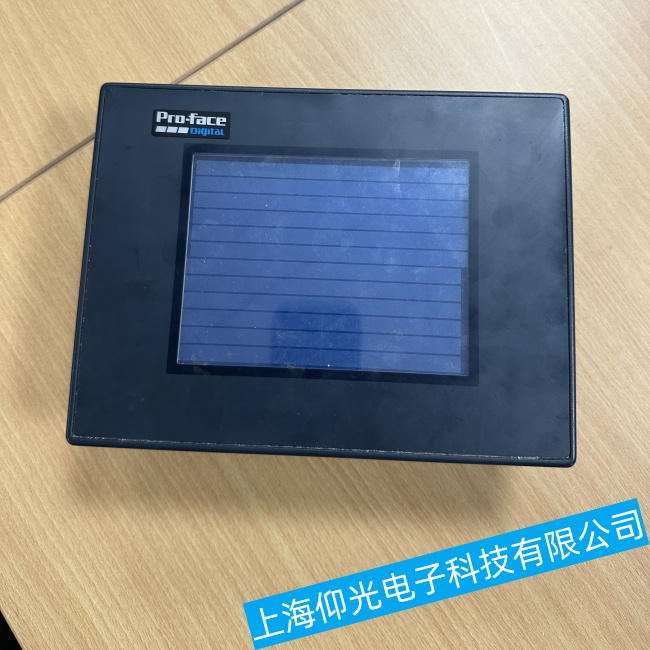 福建普洛菲斯觸摸屏GP2501-SC41-24V通電一會兒變藍(lán)屏故障維修廠家