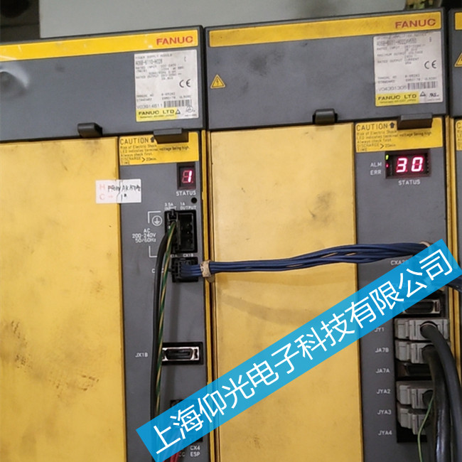 發(fā)那科主軸驅(qū)動(dòng)器A06B-6141-H015#H058報(bào)警顯示02故障維修