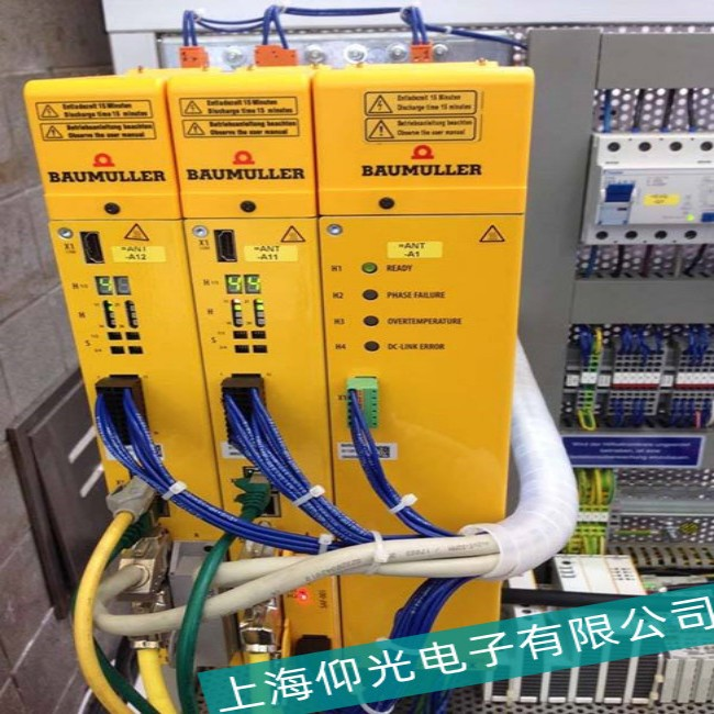 上海鮑米勒(BAUMULLER)伺服驅(qū)動器F083編碼器通信異常維修
