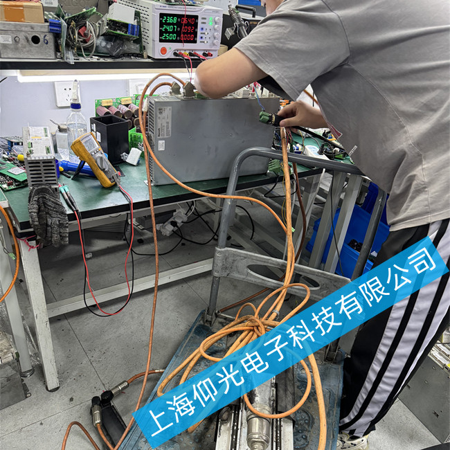 力士樂DKC系列伺服驅(qū)動器開機(jī)報警F219故障維修方法